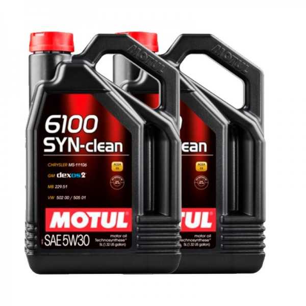 Motul 6100 SYN-Clean C3 5w30 5L -LOTE 2 LATAS-