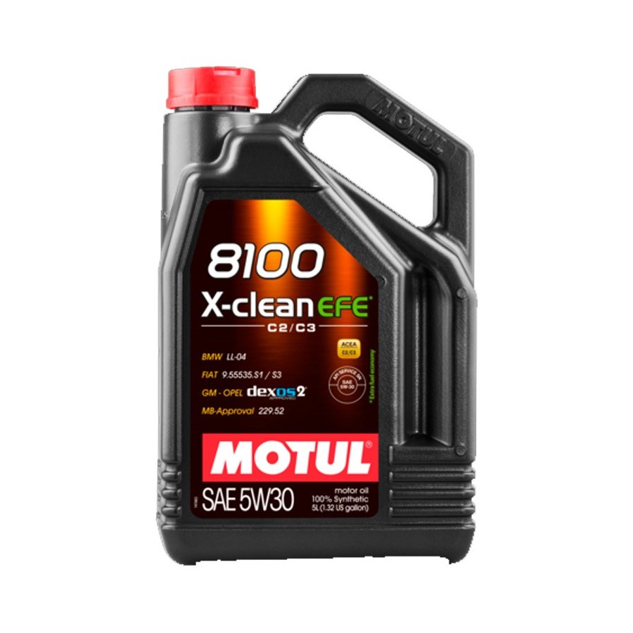 Aceite Motul 8100 5w30 X-Clean EFE C3 5L OFERTA 25% DTO