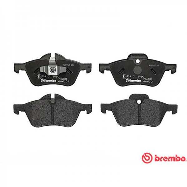 JUEGO 4 PASTILLA DE FRENO BREMBO P 06 030