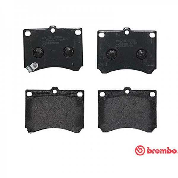 JUEGO 4 PASTILLA DE FRENO BREMBO P 49 011