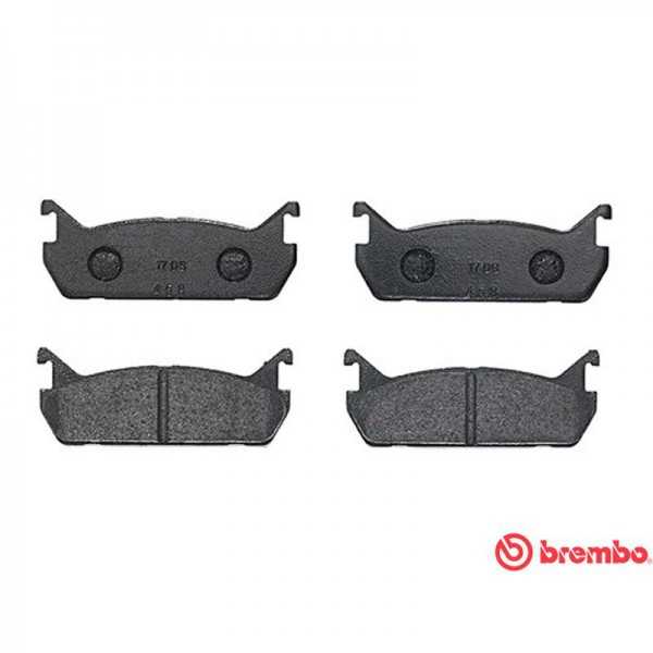 JUEGO 4 PASTILLA DE FRENO BREMBO P 49 015