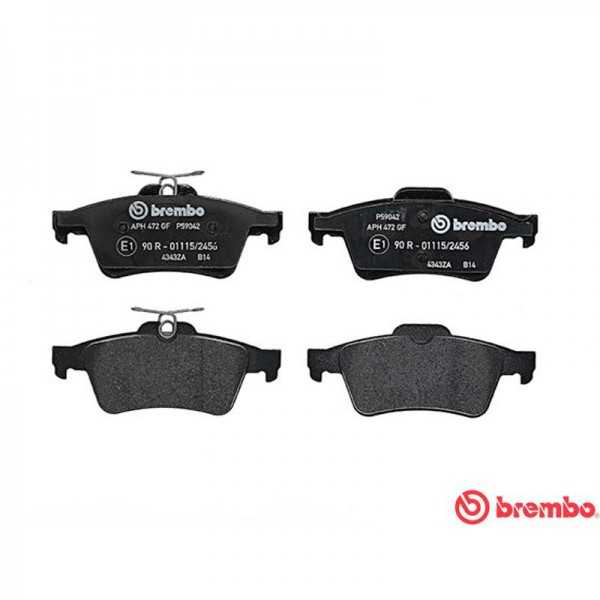 JUEGO 4 PASTILLA DE FRENO BREMBO P 59 042