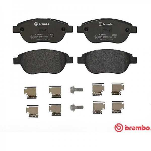 JUEGO 4 PASTILLA DE FRENO BREMBO P 61 068