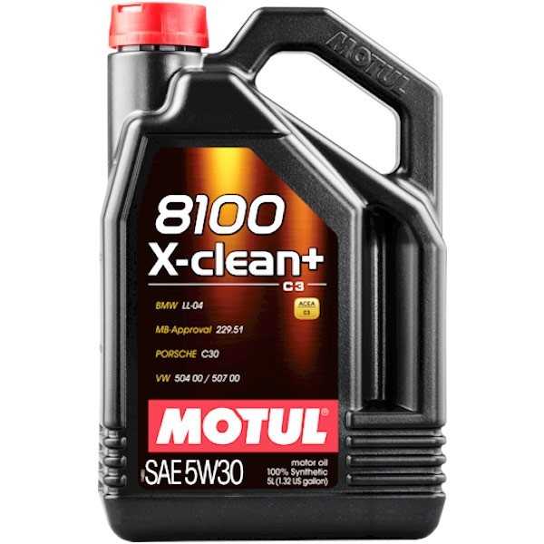 Motul 5w30 8100 X-Clean+ 5L