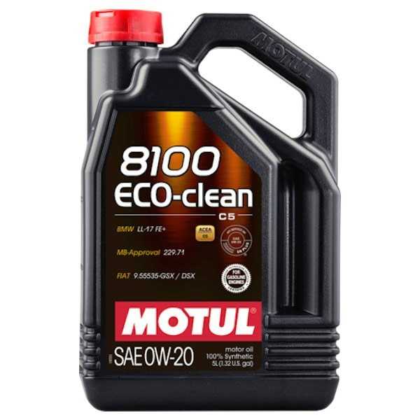 Motul 0w20 8100 Eco-Clean C5 5L