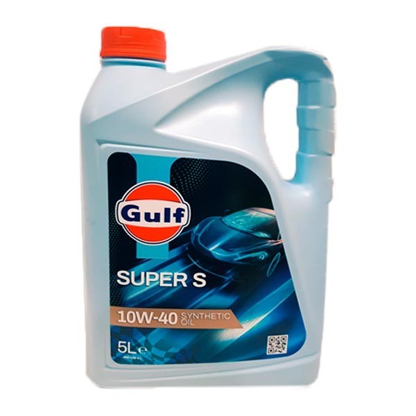 Aceite coche Gulf 10w40 Super S 5Lt