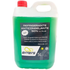 Anticongelante Emers 50% LL G12 Verde 5L