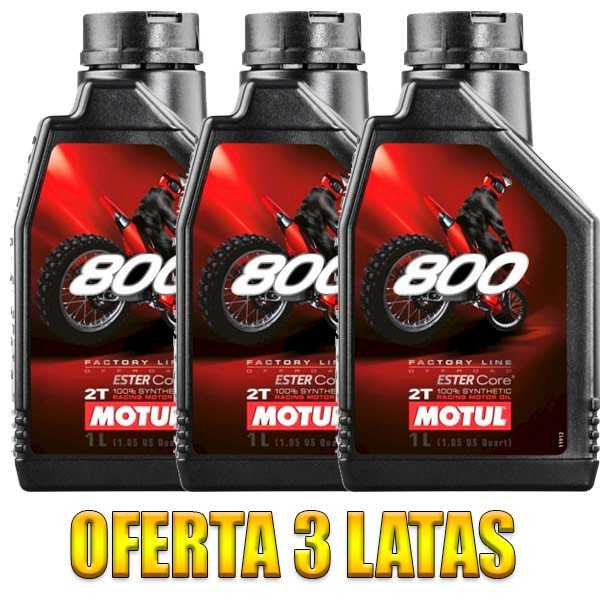 Motul 800 2T FL OFF ROAD 1L - LOTE 3 LATAS