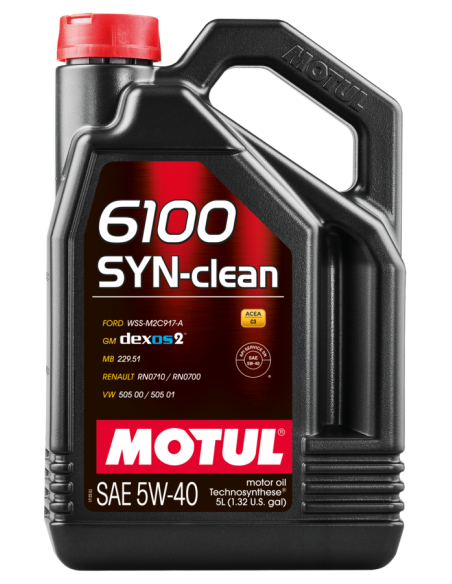Motul 6100 SYN-Clean C3 5w40 5L