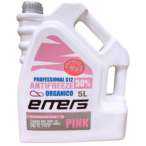 Emers Anticongelante G12 50% Rosa 5L