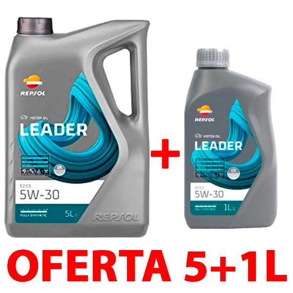 Repsol Leader C2 C3 5w30 5L ✓ OFERTA 5+1L ✓