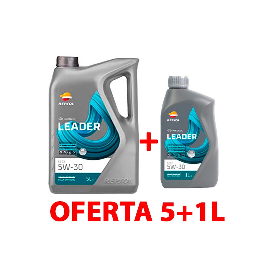 Aceite Repsol Leader C2 C3 5w30 1L ✓ OFERTA 6´99€ ✓