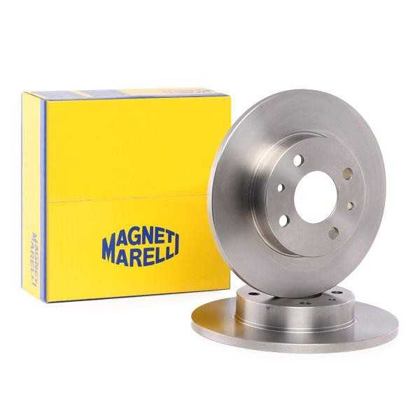 JUEGO 2 DISCOS DE FRENO MAGNETI MARELLI - MBD0169