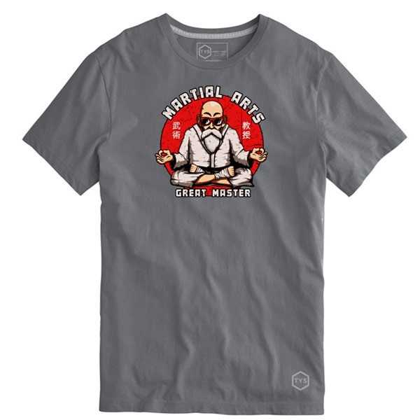 CAMISETA MUTEN ROSHI YOGA ANTRACITA