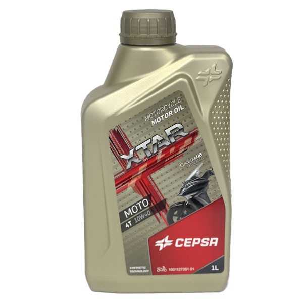 Cepsa Xtar Moto 4t 10w40 1Ltr