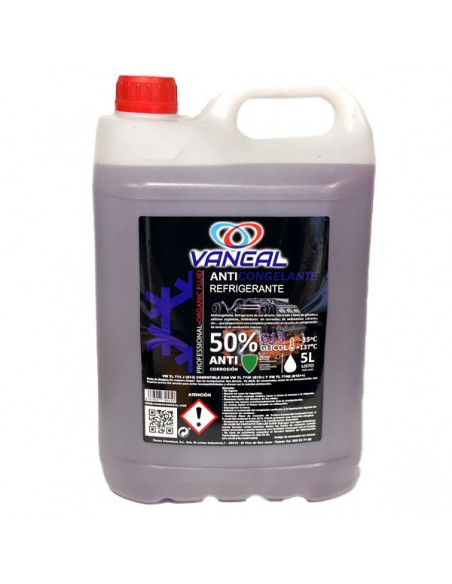 Anticongelante Vancal 50% G13 Morado 5L