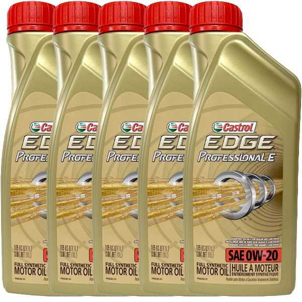 Castrol Edge Professional E Jaguar Land Rover 0w20 OFERTA 5 BOTES