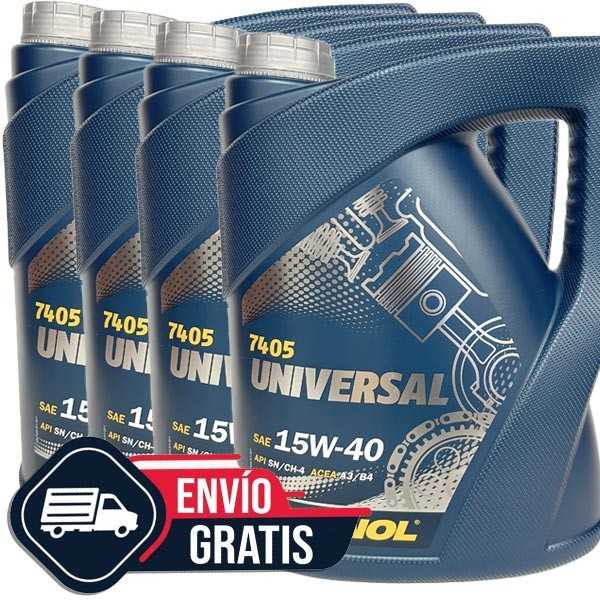 Mannol 15w40 Universal 7405 5L OFERTA 4 LATAS