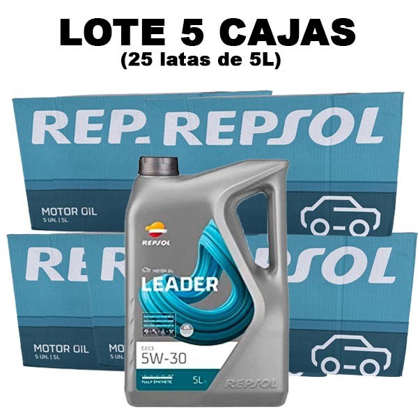 Repsol Leader 5w30 C2 C3 5L▻ OFERTA PROFESIONAL 25X5L ◅