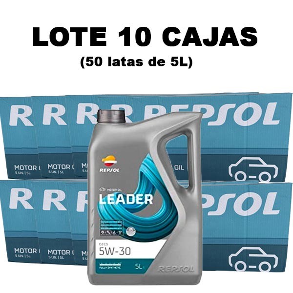 Repsol Leader 5w30 C2 C3 5L▻ OFERTA PROFESIONAL 50X5L ◅