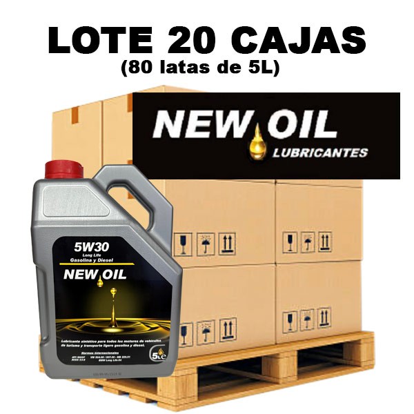 New Oil 5w30 20 Cajas 4x5L