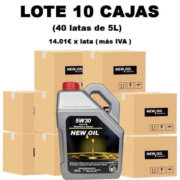 New Oil 5w30 10 Cajas 4x5L