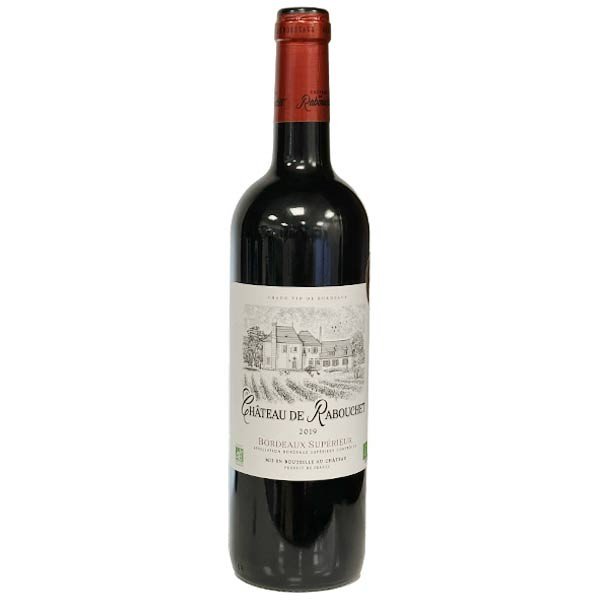 Vino Chateau de Rabouchet Bordeaux 2019 750ml