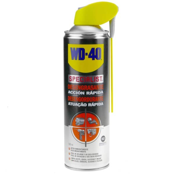 Desengrasante Acción Rápida Spray WD40 500 ml