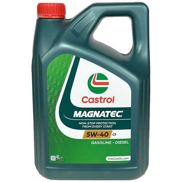 Castrol Magnatec 5w40 C3 4L ✅ Mejor Precio ✅