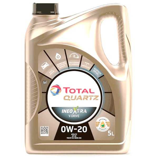 Aceite Total 0w20 Quartz Ineo Xtra V-Drive 5L ✅ MEJOR OFERTA ✅