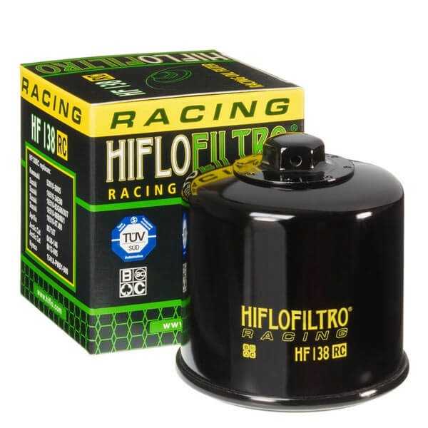 Filtro de Aceite Moto HF138RC Racing