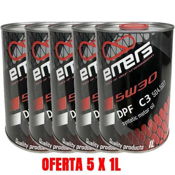 Emers Metal 5w30 C3 DPF 504 507 ✔ Oferta 5x1L ✔