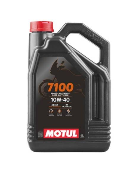MOTUL 710 2T aceite lubricante sintético para motos de 2 tiempos 2T, ideal  para competición.