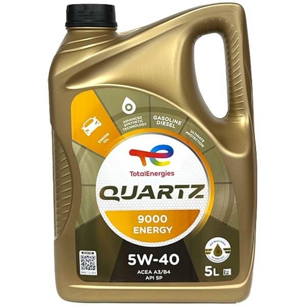 Total Quartz 9000 Energy 5w40 5L ✓ OFERTA 23,45€ ✓