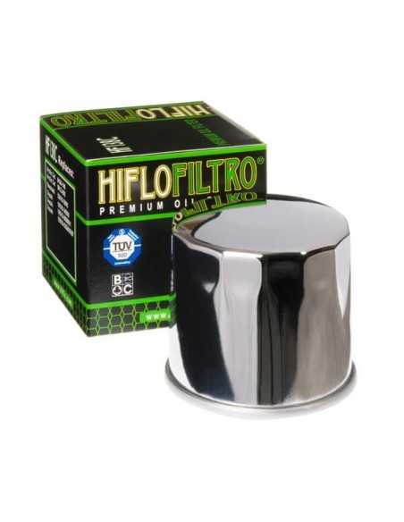 Filtro Aceite Moto HF 183C (CROMADO)