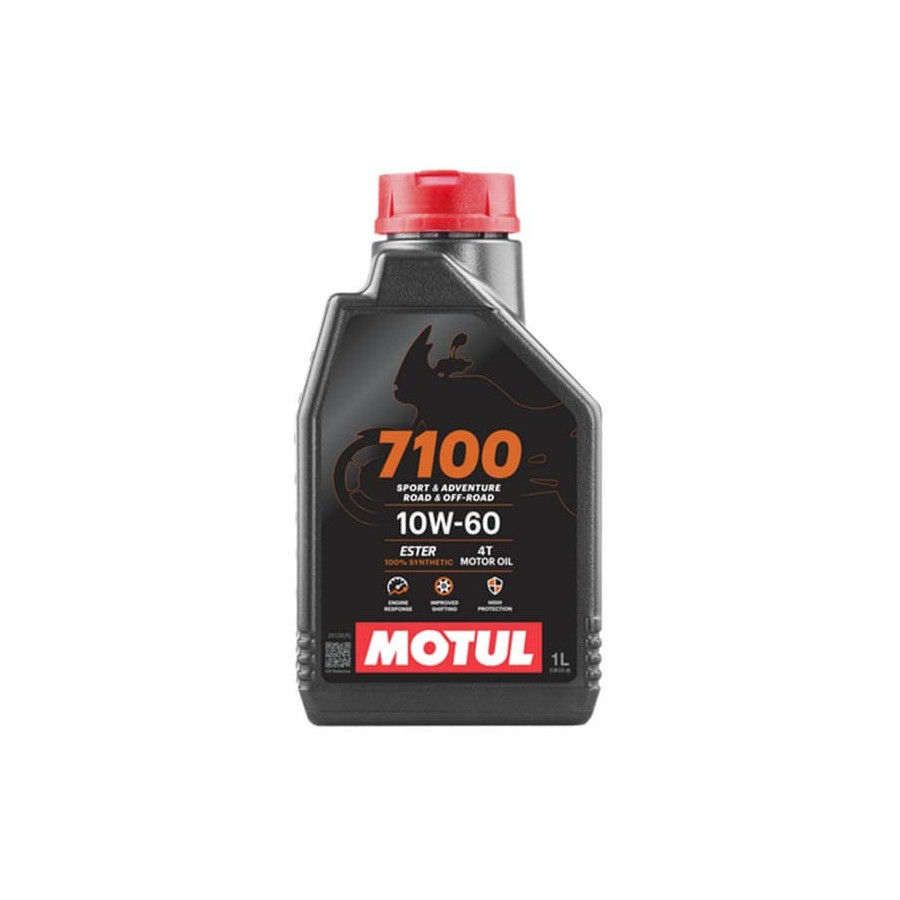 Motul 104100 7100 4T Synthetic Ester Motor Oil - 10W60 - 1L. 
