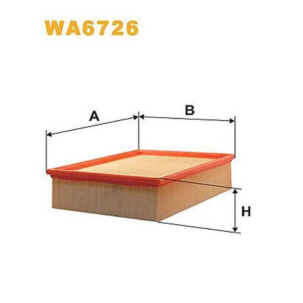 Filtro de Aire WA6726 WIX