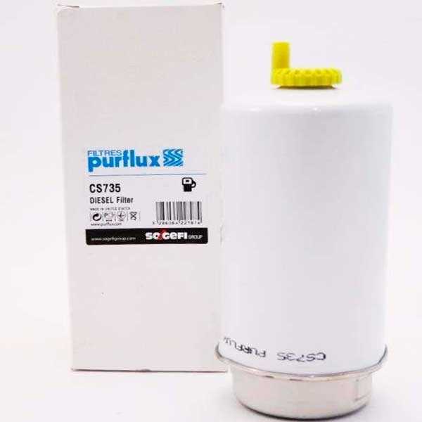 Hazte con este Filtro de Combustible CS735 marca Purflux para tu Ford Transit 2000 (2000-2006)