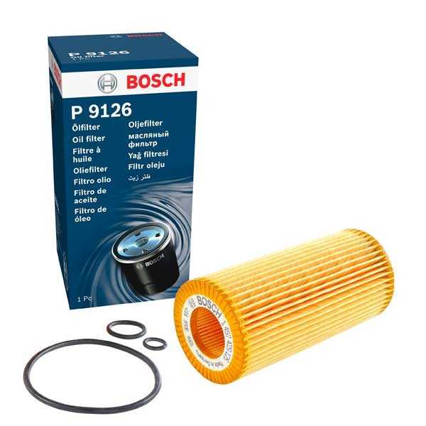 Tenemos este filtro de aceite marca Bosch con referencia P9126 al mejor precio