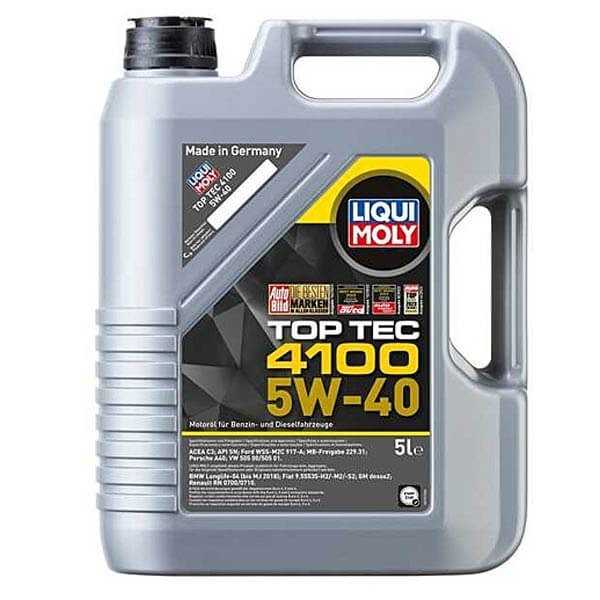 Liqui Moly 5w40 Top Tec 4100 5L