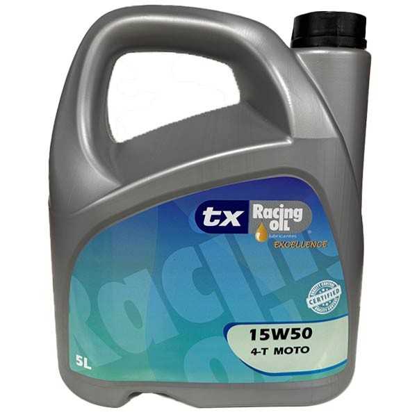 tx Racing Oil 15w50 Moto 4T 5L