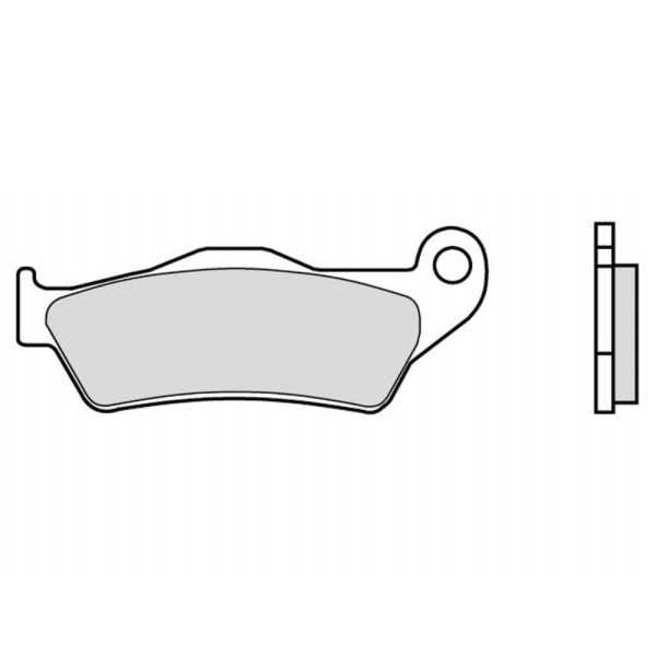 Pastillas Freno Brembo 07001 Organicas Scooter