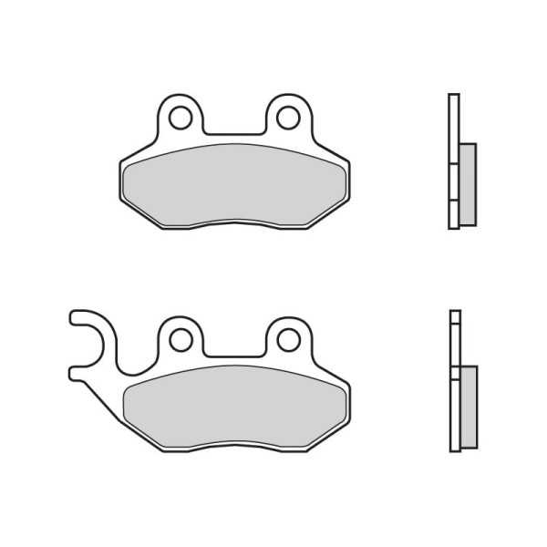 Pastillas Freno Brembo 07005 Organicas Scooter