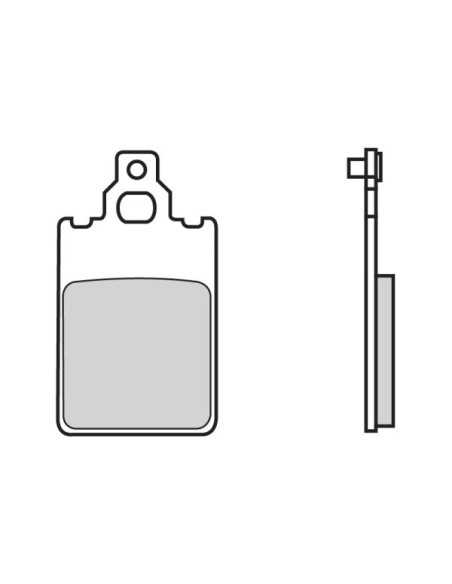 Pastillas Freno Brembo 07009 Organicas Scooter