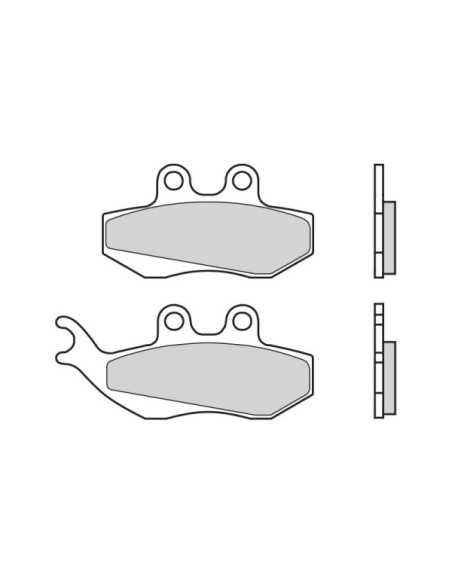 Pastillas Freno Brembo 07012 Organicas Scooter