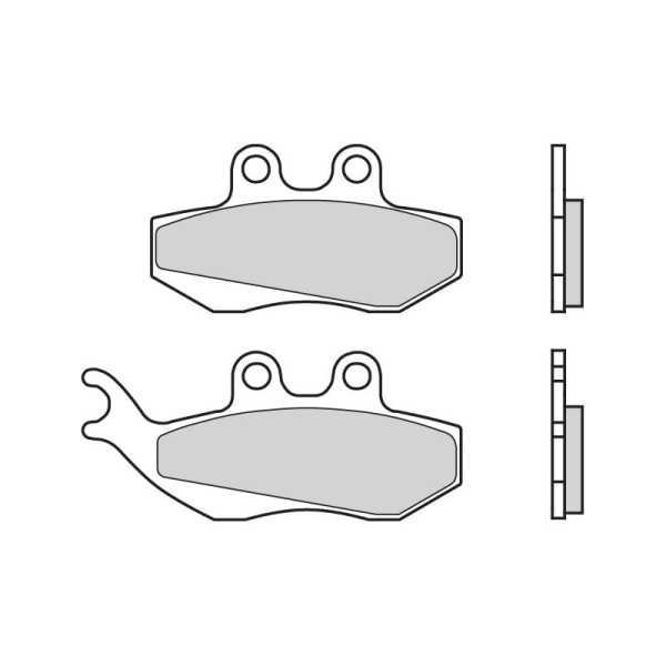 Pastillas Freno Brembo 07012Xs Sinterizadas Scooter