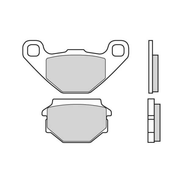 Pastillas Freno Brembo 07014 Organicas Scooter
