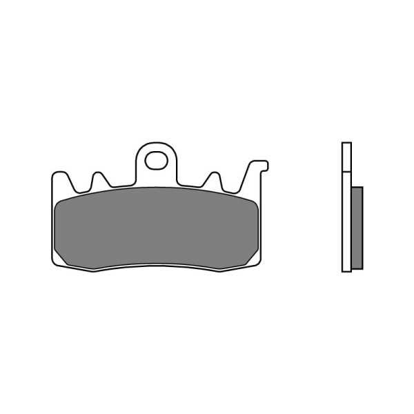 Pastillas Freno Brembo 07Bb38Sa Sinterizadas