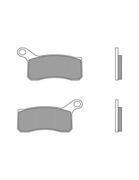 Pastillas Freno Brembo 07Gr07Sx Sinterizada Racing Off-Road
