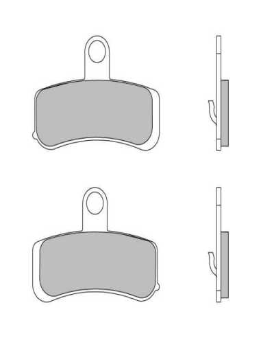 Pastillas Freno Brembo 07Hd15Sa Sinterizadas